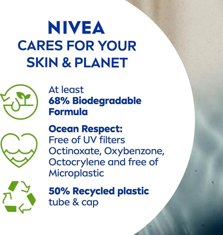 NIVEA Sun UV Face Anti-Age SPF 50 Cream (50Ml), Q10 Sun Cream Protects Against