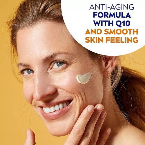 NIVEA Sun UV Face Anti-Age SPF 50 Cream (50Ml), Q10 Sun Cream Protects Against